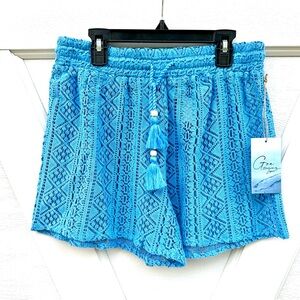 🔥Closet Clearout!🔥 Goa Blue Lace Beach Shorts